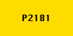 Código P2181