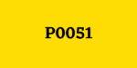 Código P0051