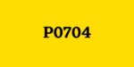 Código P0704