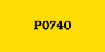 codigo P0740